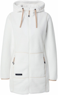 ICEPEAK Funkčná flisová bunda 'AGRA'  prírodná biela