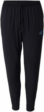 NIKE Športové nohavice 'STRIDE'  čierna / strieborná