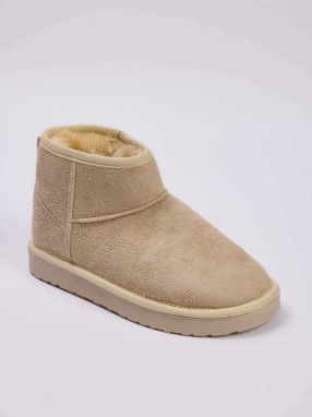 Trendyol Nízke čižmy  piesková