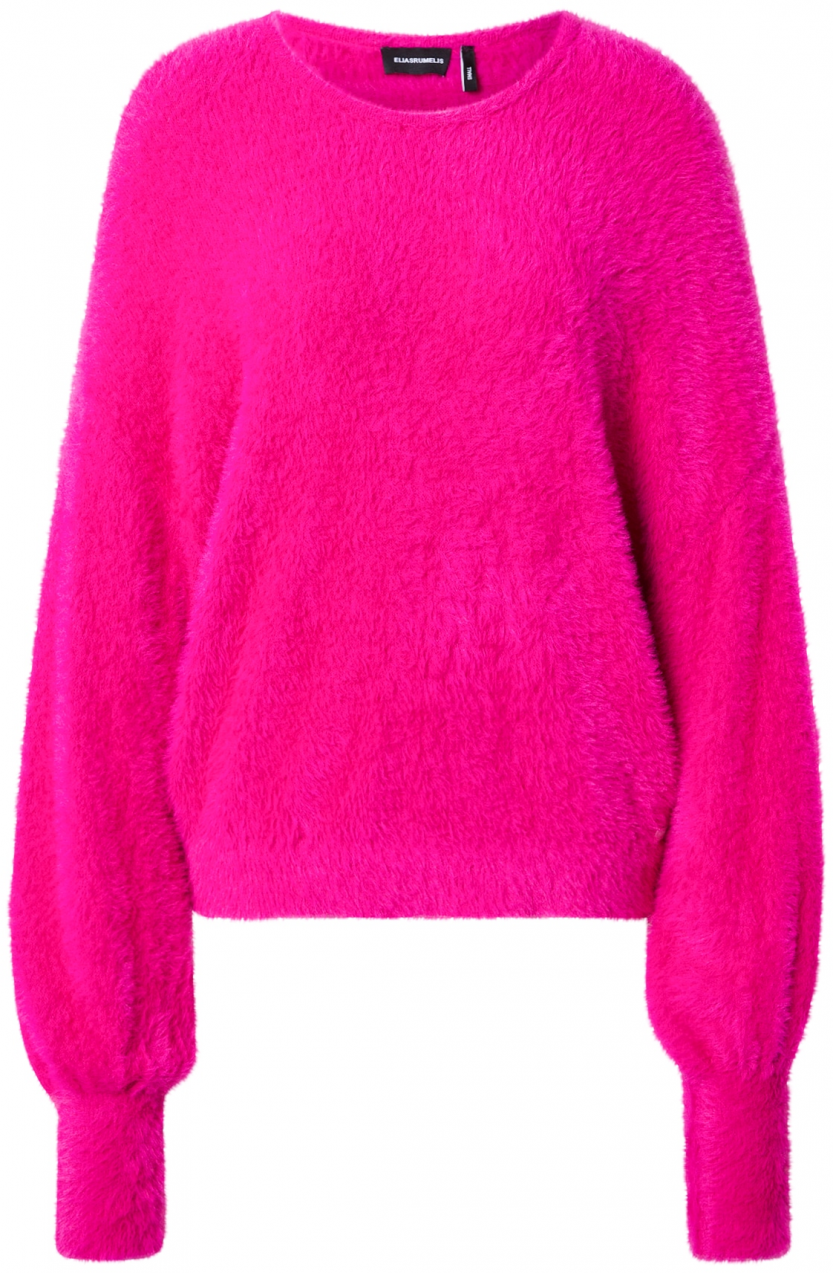 Elias Rumelis Sveter 'GRACIALA'  neónovo ružová / biela