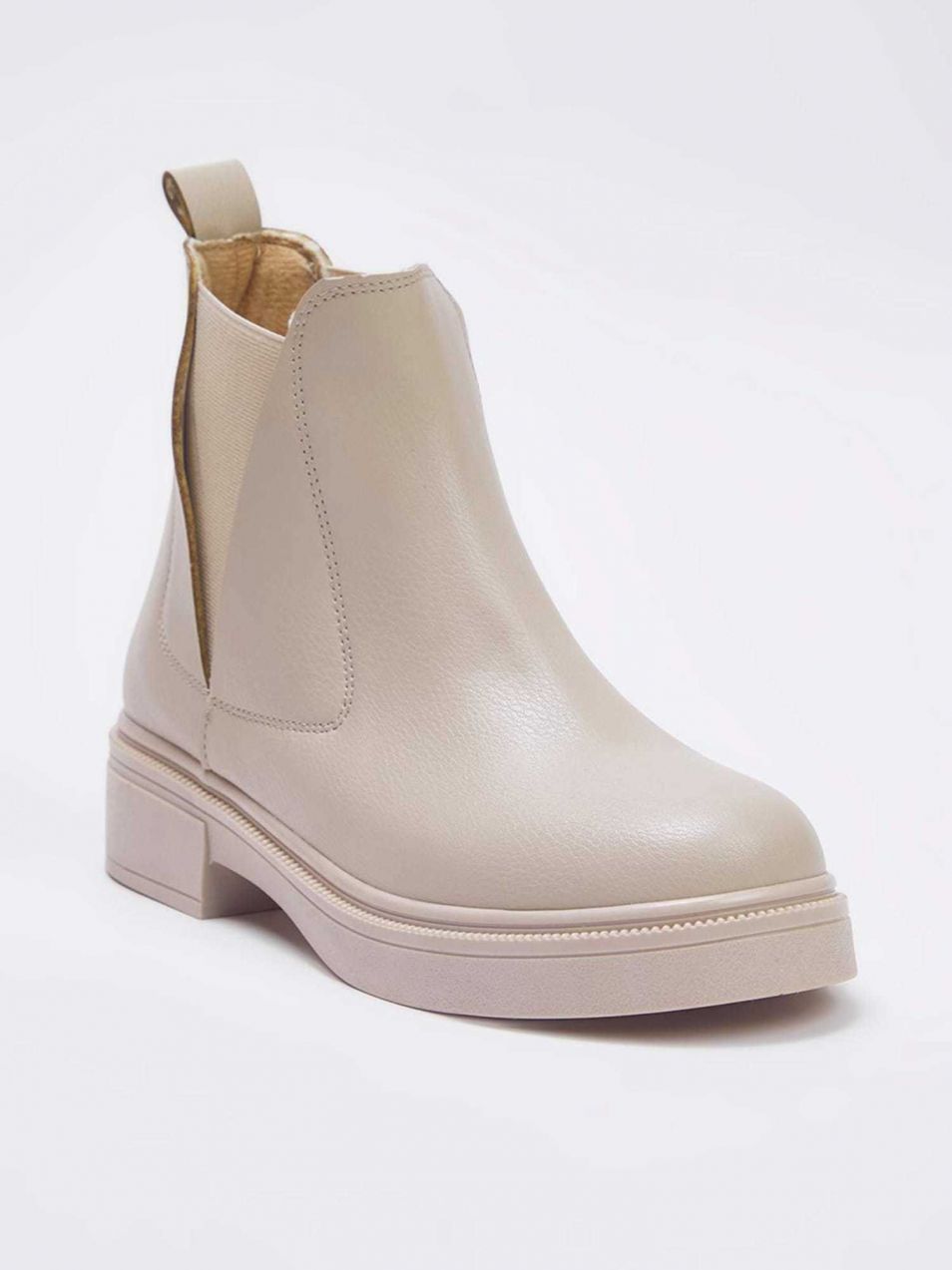Trendyol Chelsea čižmy  svetlobéžová