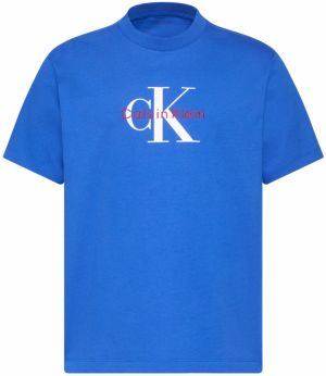 Calvin Klein Jeans Tričko 'Hero'  modrá / červená / biela
