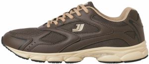 JACK & JONES Nízke tenisky 'JFWEDGE'  béžová / tmavohnedá