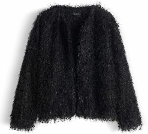 Someday Tepláková bunda  čierna