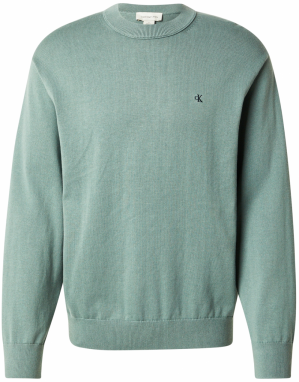 Calvin Klein Jeans Sveter 'ESY'  námornícka modrá / mätová