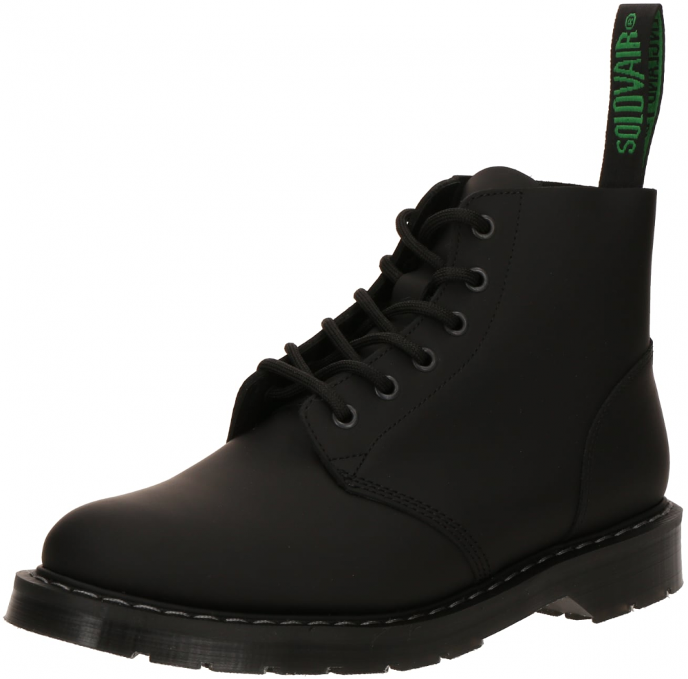 Solovair Šnurovacie čižmy  čierna