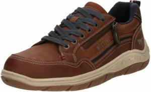 MUSTANG Nízke tenisky  gaštanová