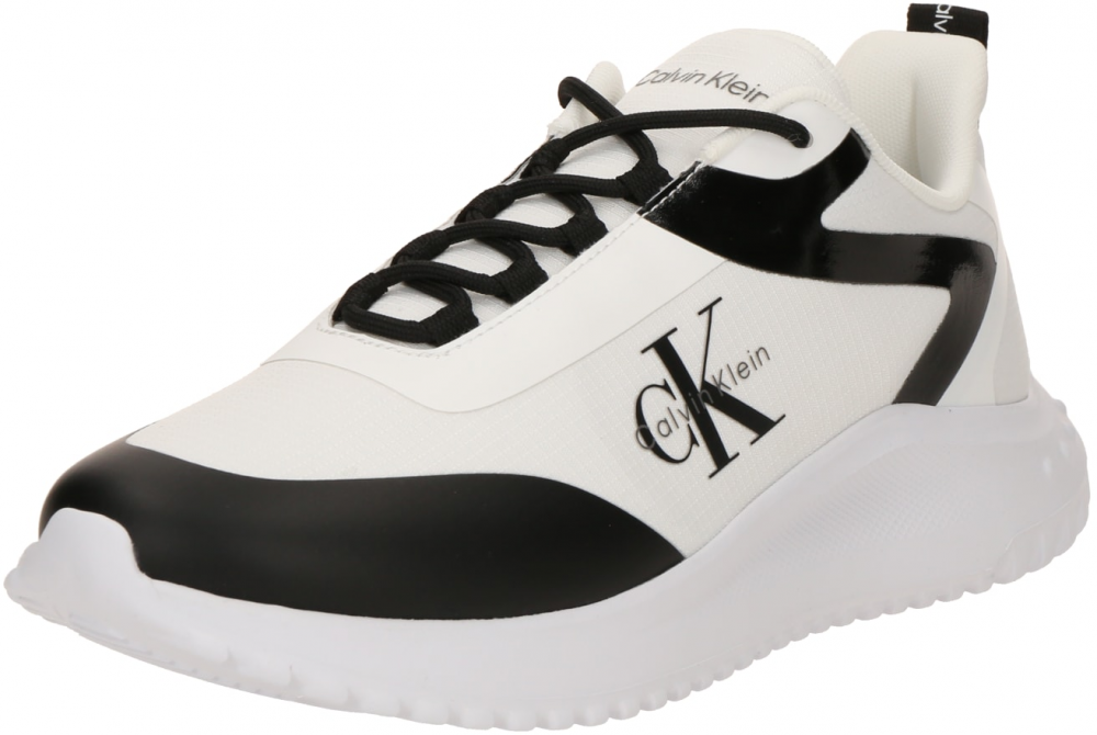 Calvin Klein Nízke tenisky  čierna / biela