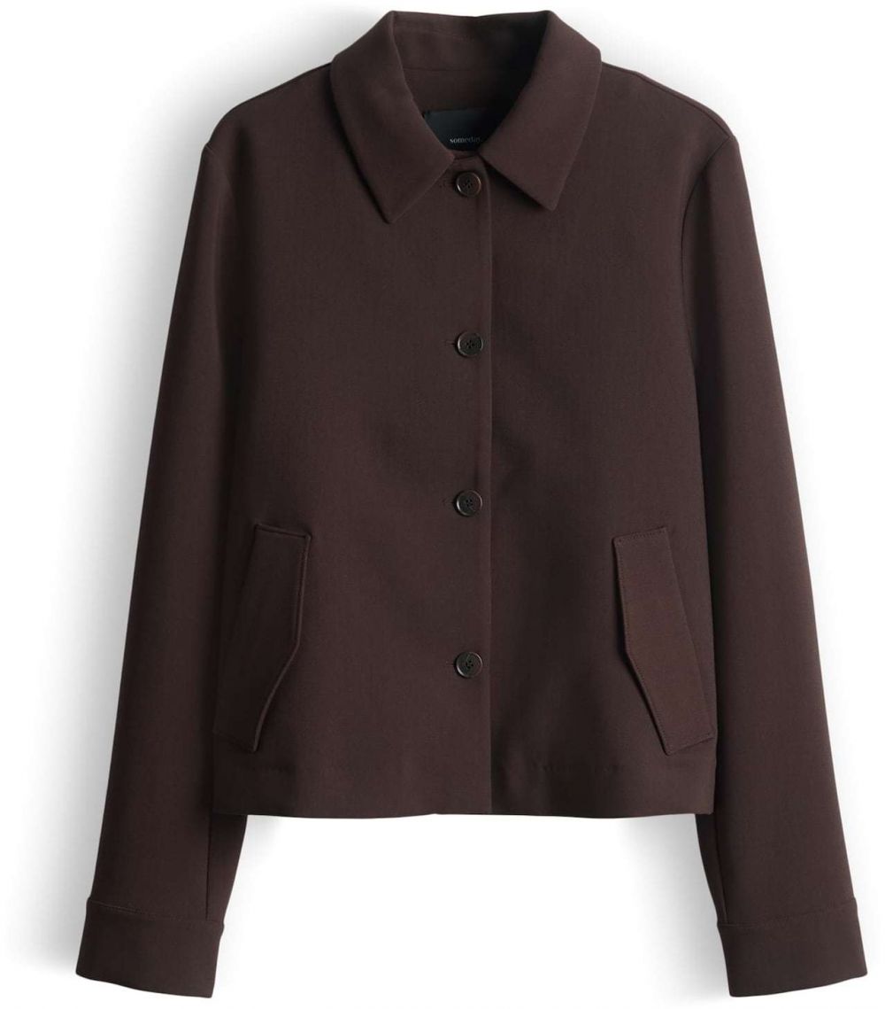 Someday Prechodná bunda 'Nanuna'  tmavohnedá