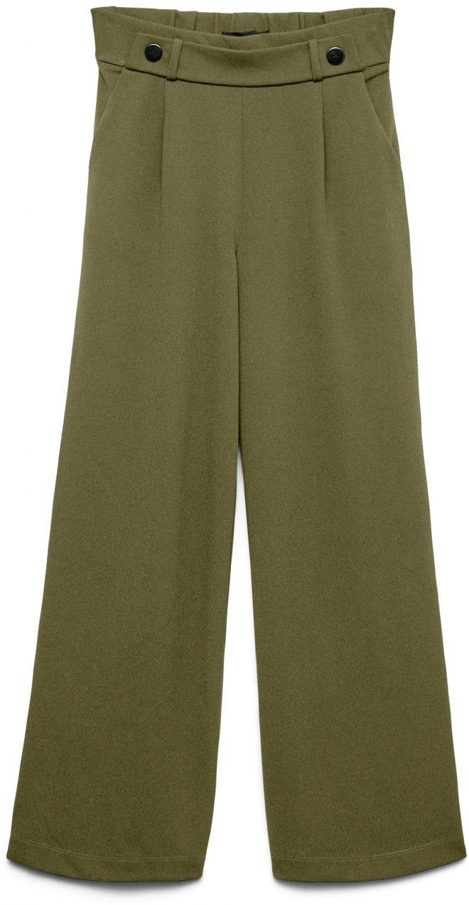 VERO MODA Plisované nohavice 'VMSTAR'  olivová