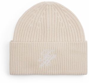 TOMMY HILFIGER Čiapky  nebielená / biela