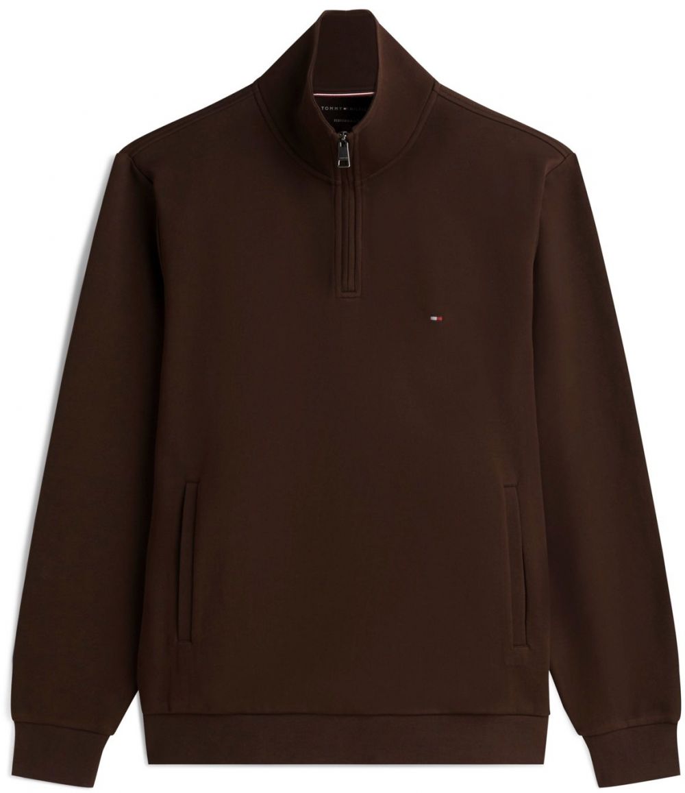 TOMMY HILFIGER Mikina 'ESSENTIAL'  hnedá