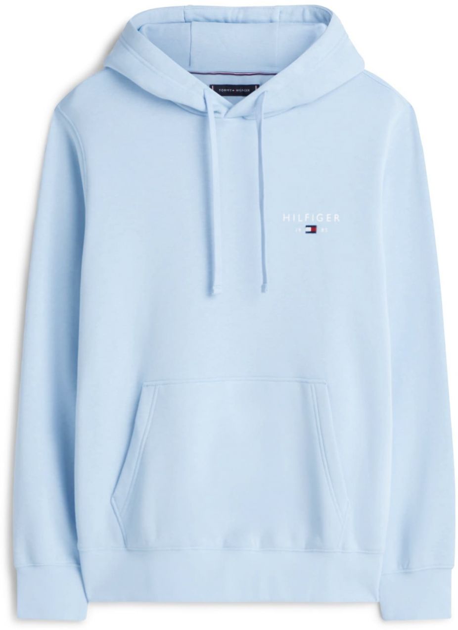 TOMMY HILFIGER Mikina 'BRAND LOVE'  svetlomodrá / biela