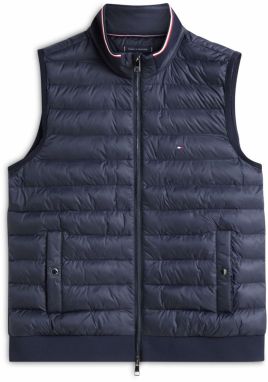 TOMMY HILFIGER Vesta 'ESS'  námornícka modrá / červená / biela