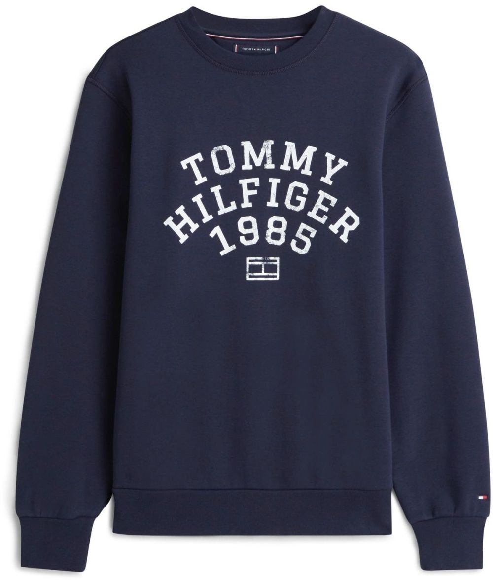 TOMMY HILFIGER Mikina  námornícka modrá / biela