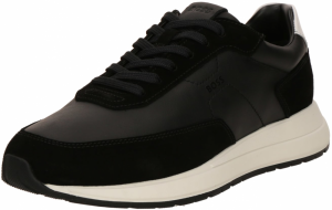 BOSS Nízke tenisky 'Vinston'  čierna / šedobiela