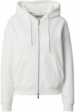 Smith&Soul Tepláková bunda 'Soul Studio'  šedobiela