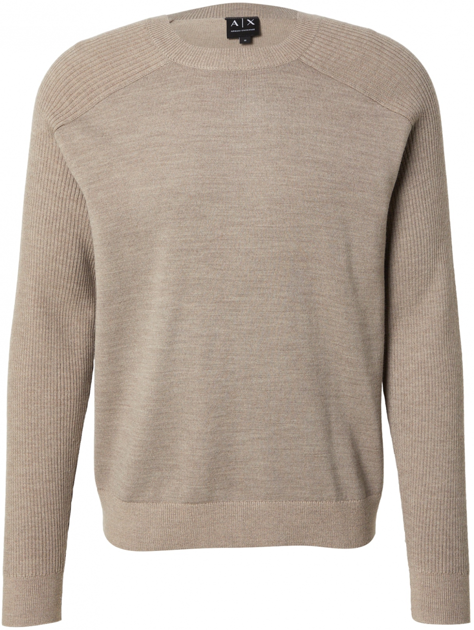 ARMANI EXCHANGE Sveter  béžová melírovaná