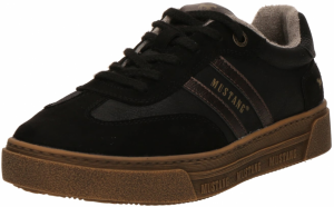 MUSTANG Nízke tenisky  bronzová / čierna