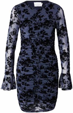 Noella Šaty 'Lavetta'  modrosivá / čierna