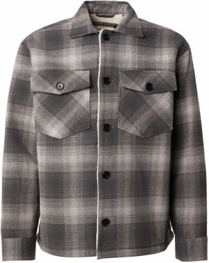 Jack & Jones Premium Prechodná bunda 'JPRBLURAYLE'  sivá / tmavosivá