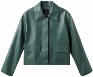 MANGO Prechodná bunda 'Sabina'  zelená