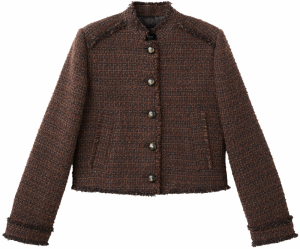 MANGO Prechodná bunda 'MACKET'  hnedá / tmavohnedá