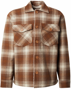 Jack & Jones Premium Prechodná bunda 'JPRBLURAYLE'  tmavošedá / biela