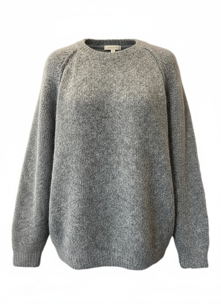 studioselect Sveter 'Robin'  sivá melírovaná