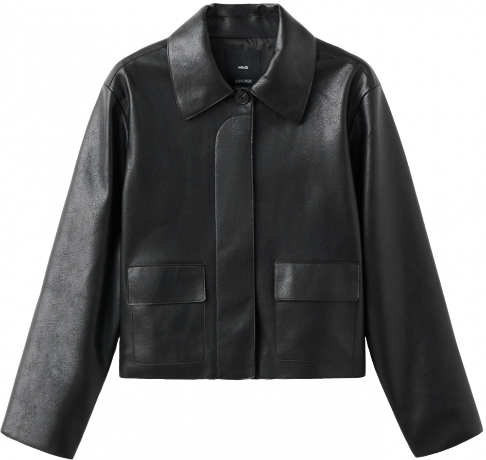 MANGO Prechodná bunda 'SABINA'  čierna