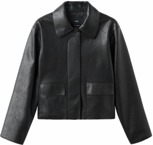 MANGO Prechodná bunda 'SABINA'  čierna