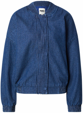 FRNCH PARIS Prechodná bunda  tmavomodrá / biela