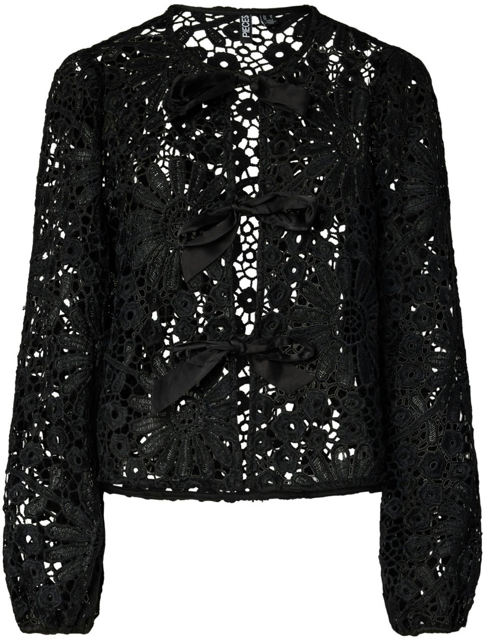 PIECES Blúzka 'PCNova'  čierna