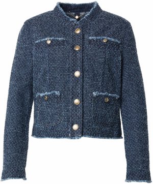 Marc Cain Prechodná bunda  tmavomodrá