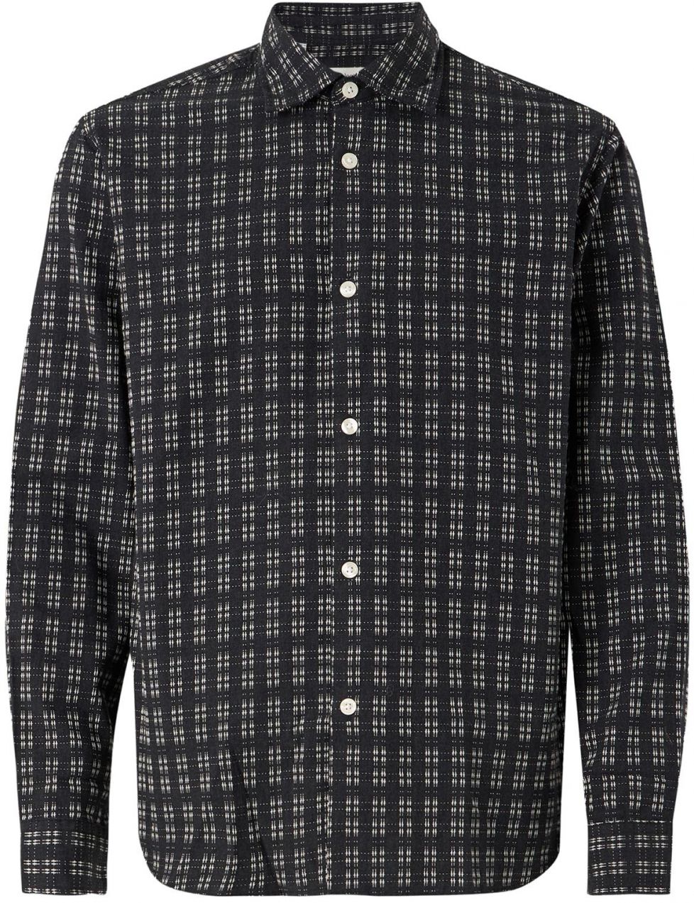 SELECTED Košeľa 'SLHREGHUNTER'  čierna / biela