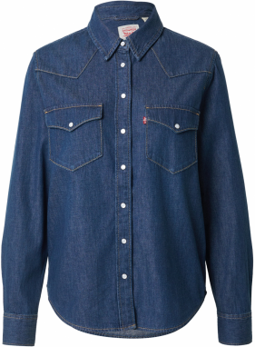 LEVI'S ® Blúzka 'THE ULTIMATE WESTERN'  tmavomodrá