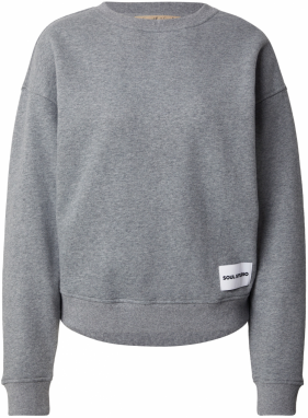 Smith&Soul Mikina 'Soul Studio'  sivá melírovaná