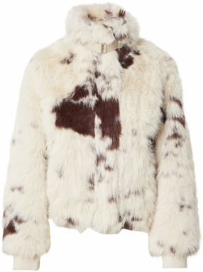 RINO & PELLE Prechodná bunda  béžová / tmavohnedá