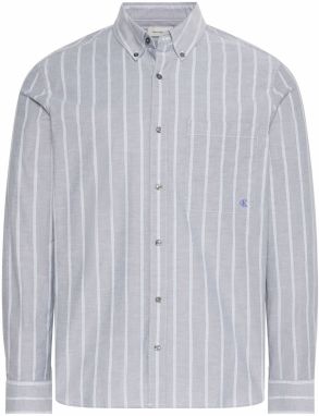 Calvin Klein Jeans Košeľa  modrosivá / biela