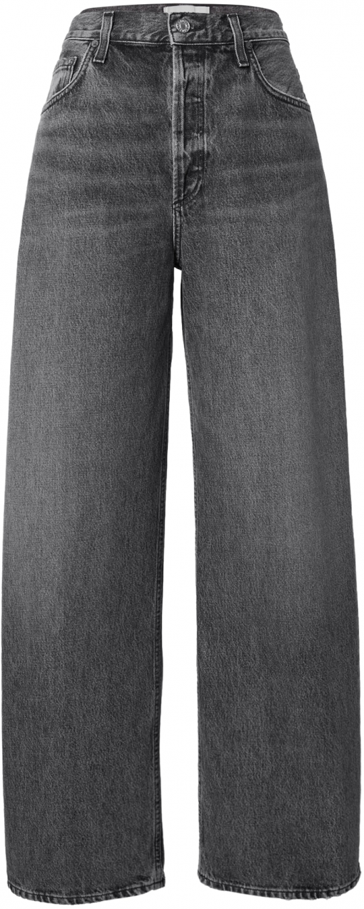 AGOLDE Džínsy  sivý denim