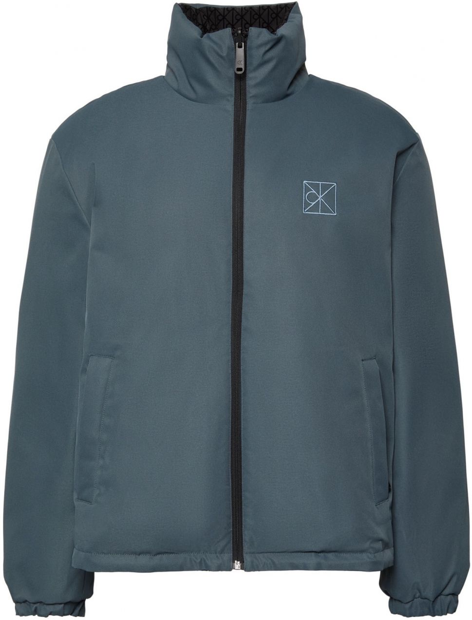 Calvin Klein Jeans Zimná bunda  petrolejová