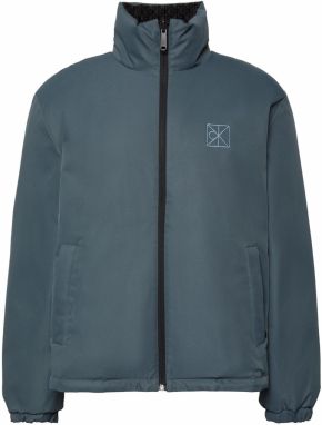 Calvin Klein Jeans Zimná bunda  petrolejová