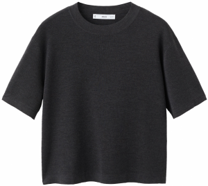 MANGO Sveter 'SAMMY'  antracitová