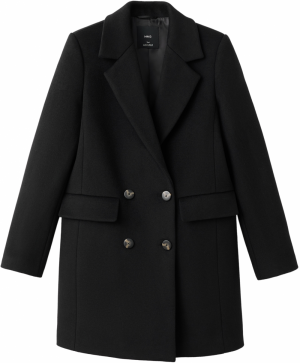 MANGO Prechodný kabát 'DALI'  čierna