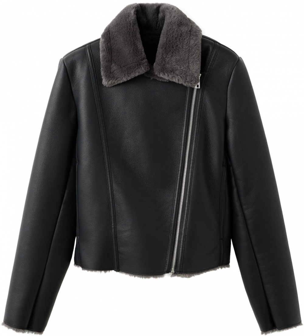 MANGO Prechodná bunda 'CADI'  čierna