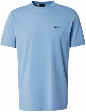 BOSS Tričko  svetlomodrá