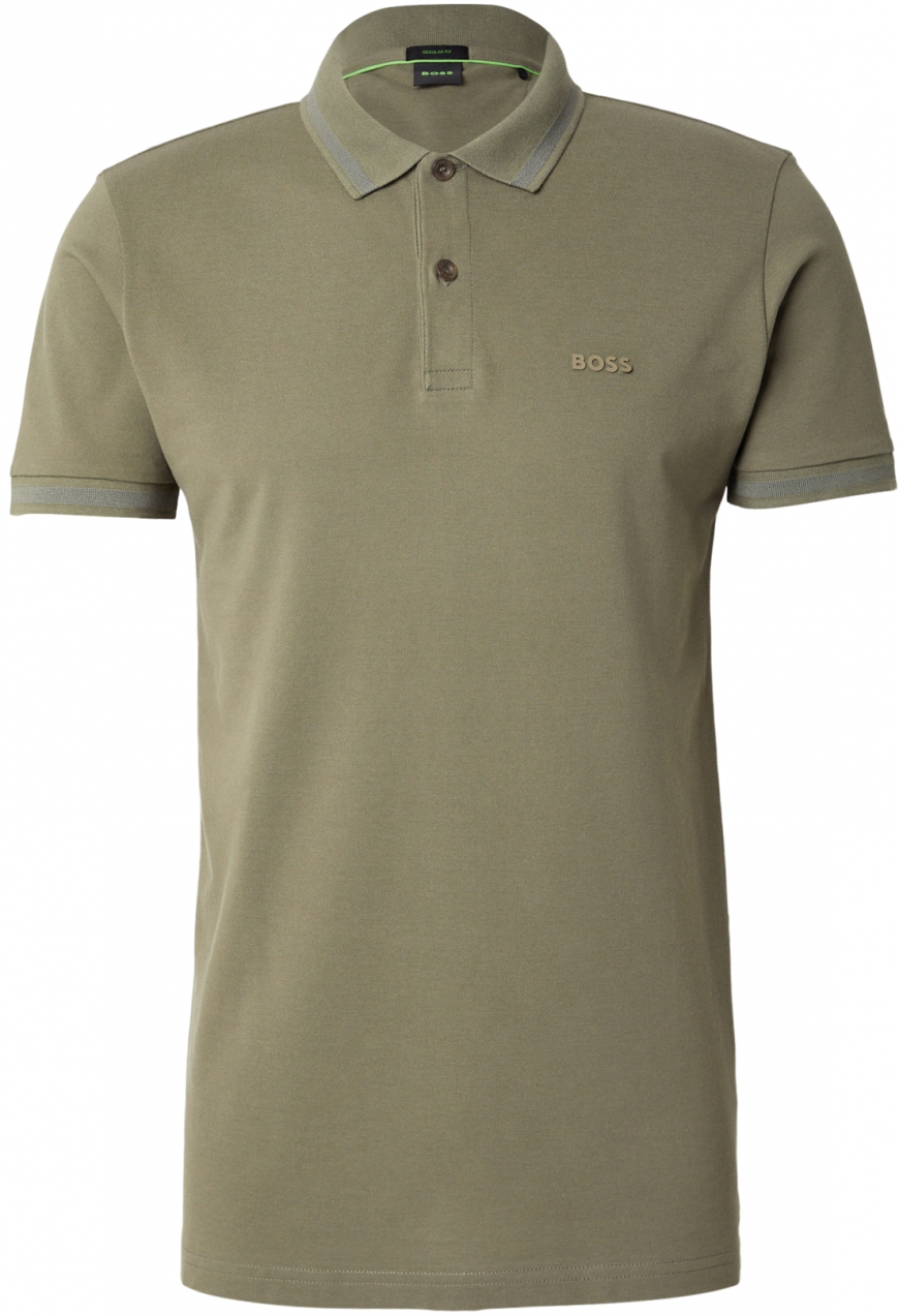 BOSS Tričko 'Pio 1'  kaki
