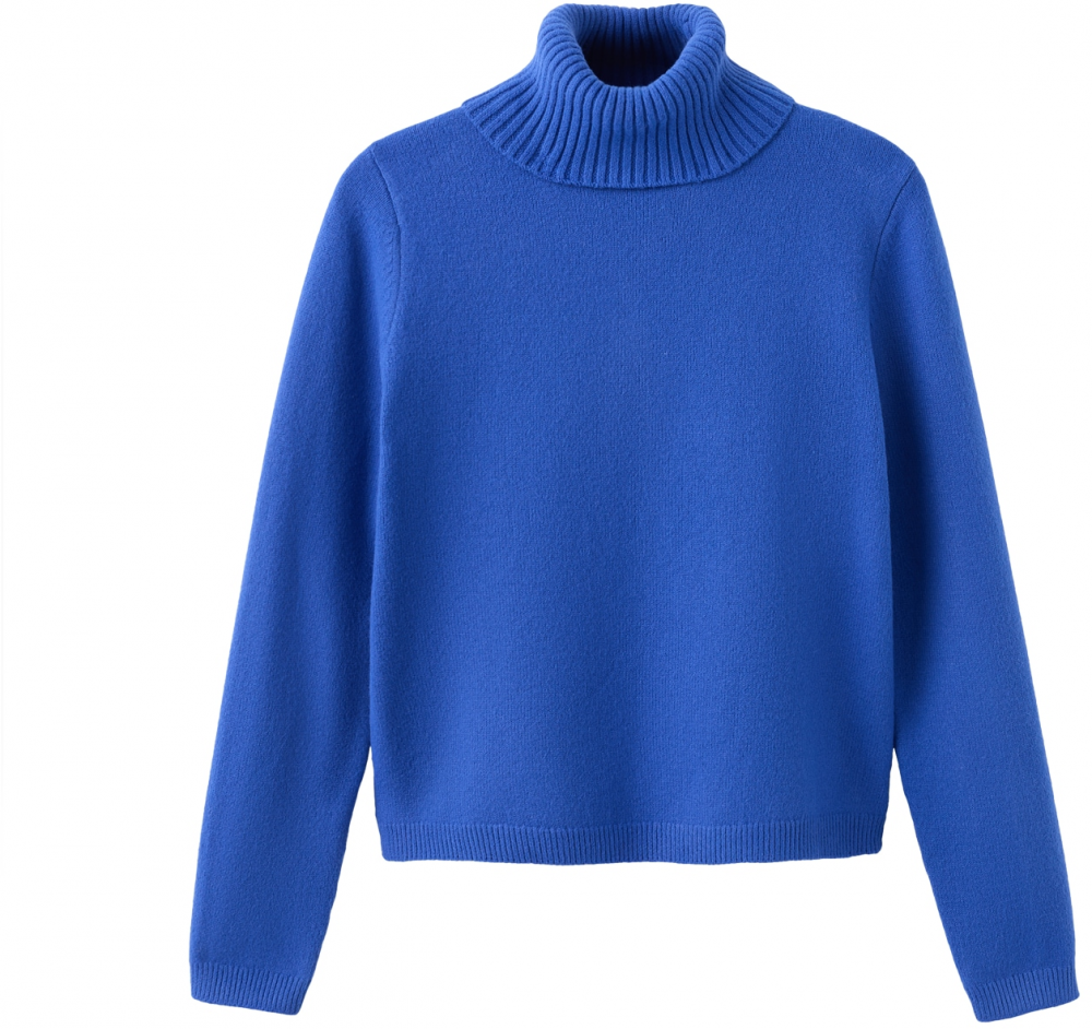 MANGO Sveter 'MARIANA'  modrá