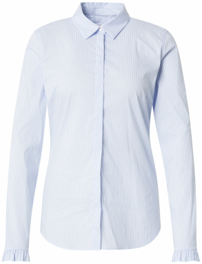 MOS MOSH Blúzka 'MMMattie'  svetlomodrá / biela