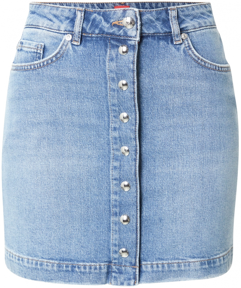 HUGO Sukňa 'Gilvie'  modrá denim